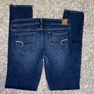 Size 8 Long AEO Skinny Stretch Jeans